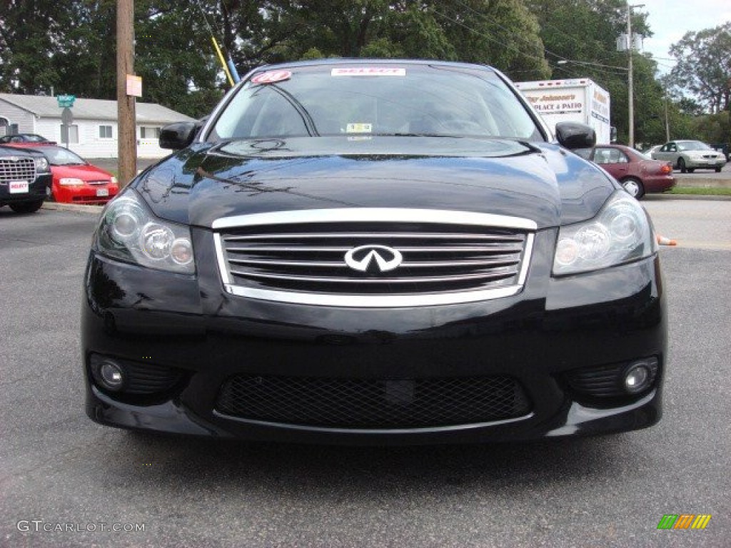 Black Obsidian 2008 Infiniti M 35 S Sedan Exterior Photo #54475590