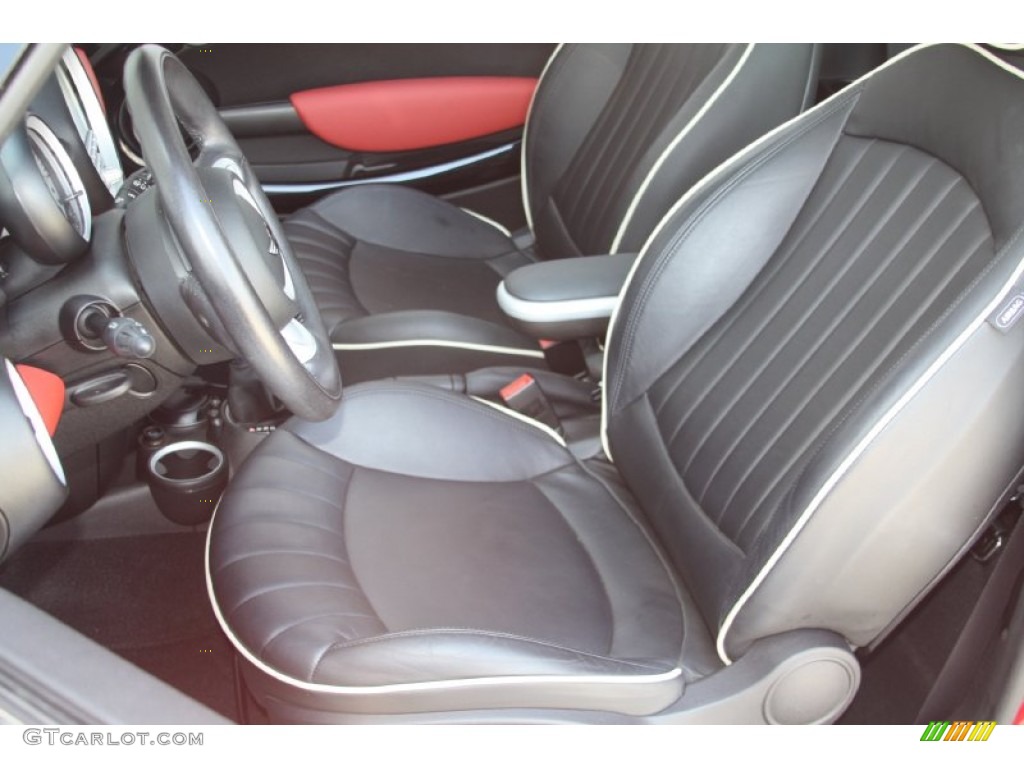 2009 Cooper Clubman - Chili Red / Lounge Carbon Black Leather photo #11