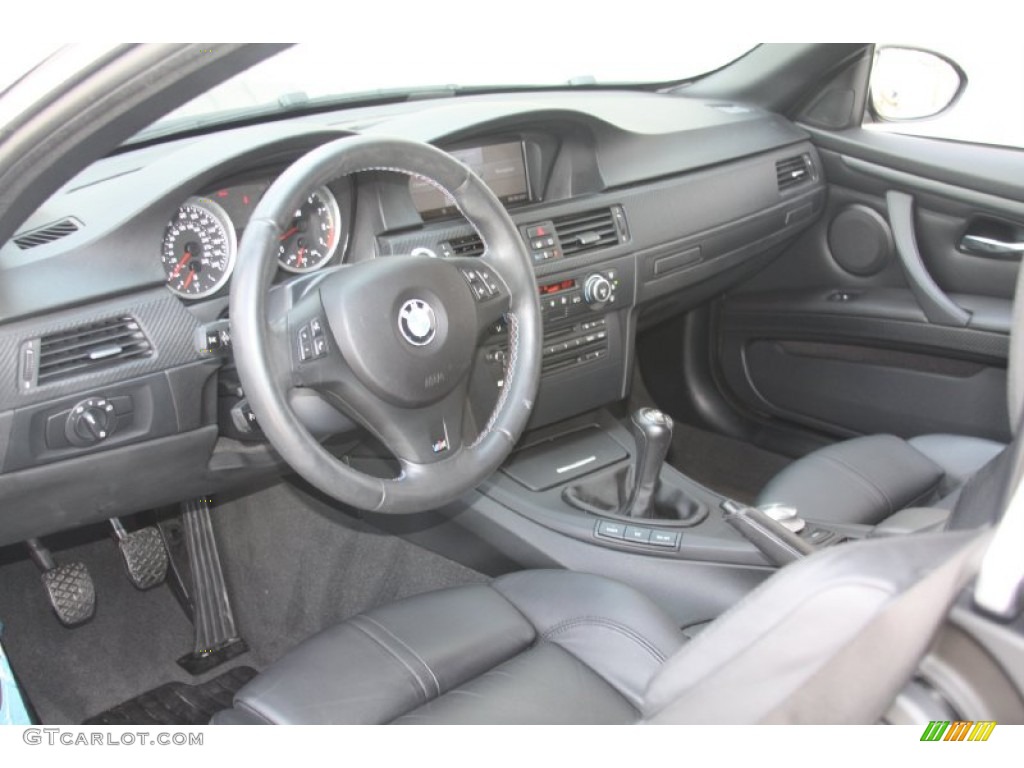 2008 BMW M3 Convertible Black Dashboard Photo #54476177