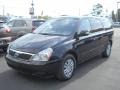 2011 Midnight Black Kia Sedona LX  photo #1