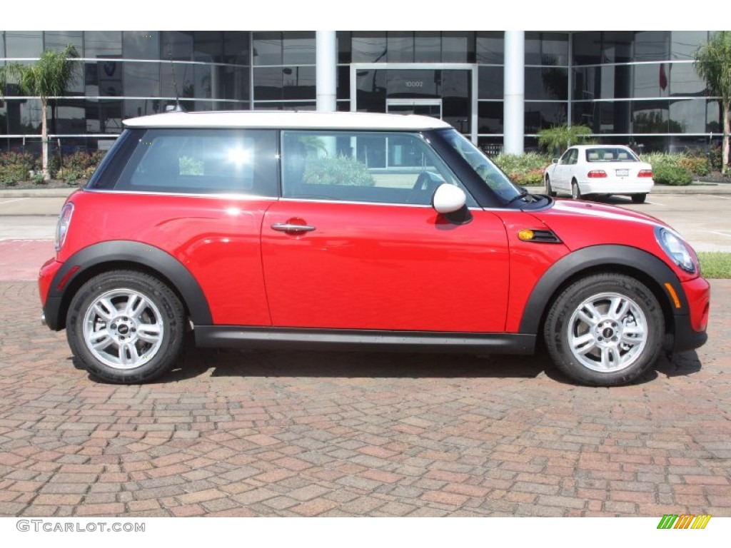 Chili Red 2012 Mini Cooper Hardtop Exterior Photo #54477491