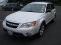 2009 Satin White Pearl Subaru Outback 2.5i Special Edition Wagon  photo #1