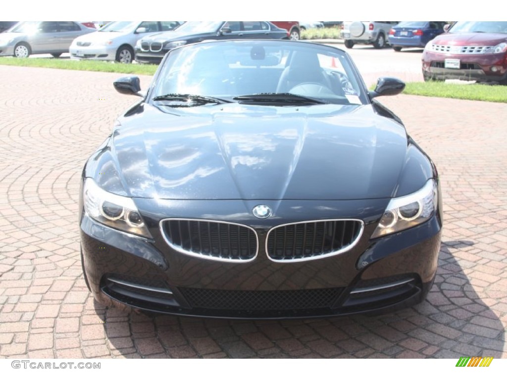 2011 Z4 sDrive30i Roadster - Jet Black / Black photo #3