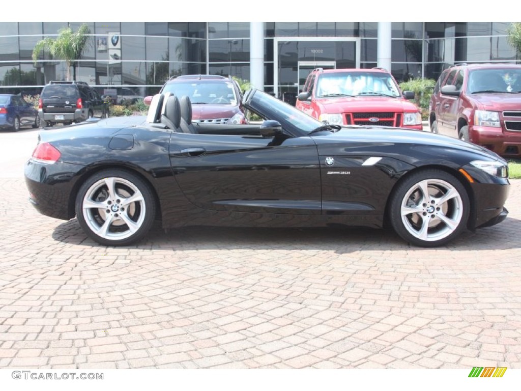 2011 Z4 sDrive30i Roadster - Jet Black / Black photo #4