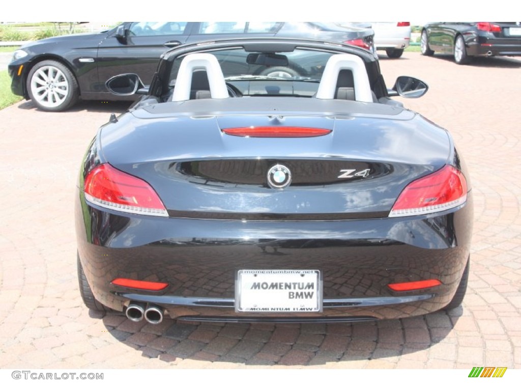 2011 Z4 sDrive30i Roadster - Jet Black / Black photo #12