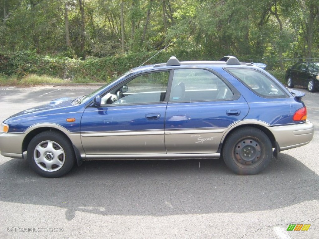 2001 Blue Ridge Pearl Subaru Impreza Outback Sport Wagon 54418281