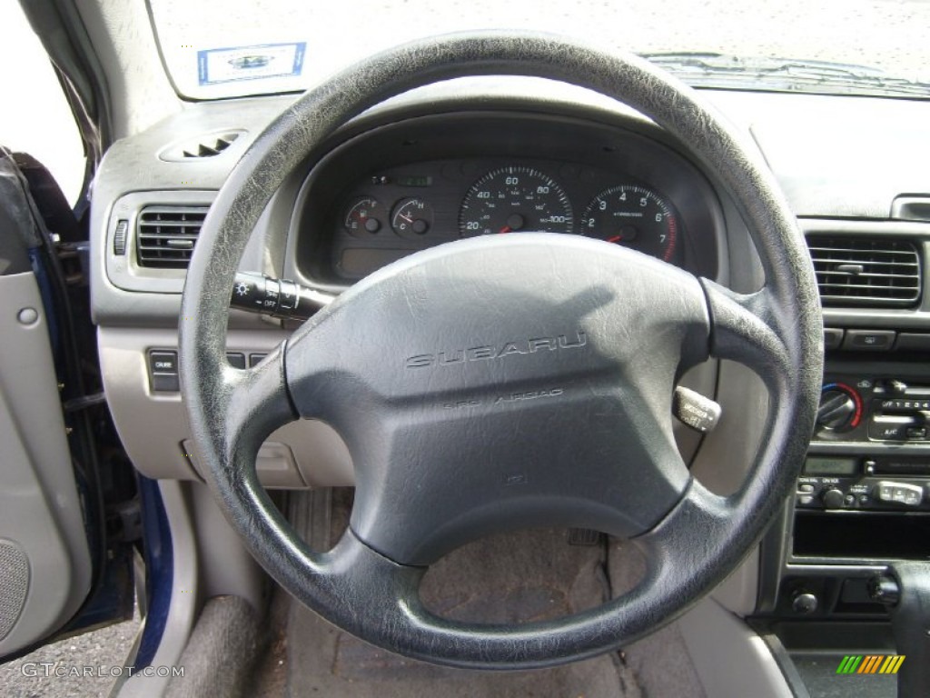 2001 Impreza Outback Sport Wagon - Blue Ridge Pearl / Gray photo #13