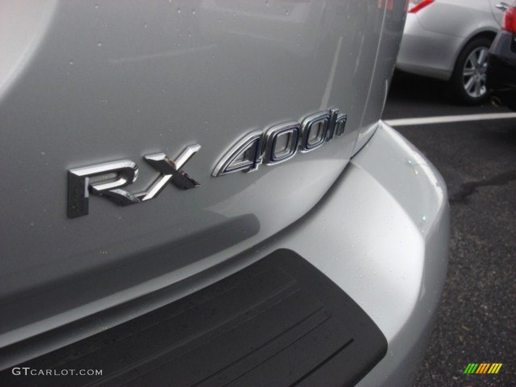 2008 RX 400h AWD Hybrid - Classic Silver Metallic / Light Gray photo #24