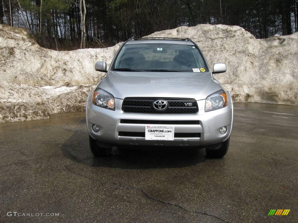 2007 RAV4 Sport 4WD - Classic Silver Metallic / Ash Gray photo #7