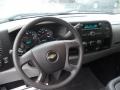 Dark Titanium 2010 Chevrolet Silverado 1500 LS Extended Cab Steering Wheel