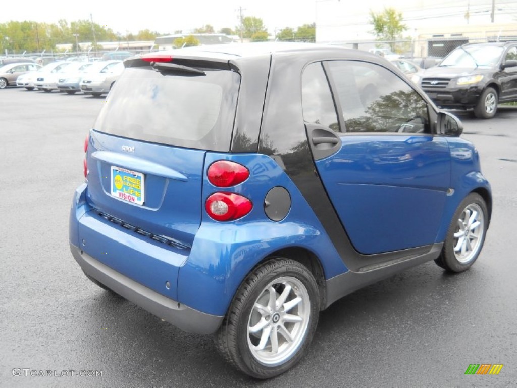 2008 fortwo passion coupe - Blue Metallic / Grey photo #2