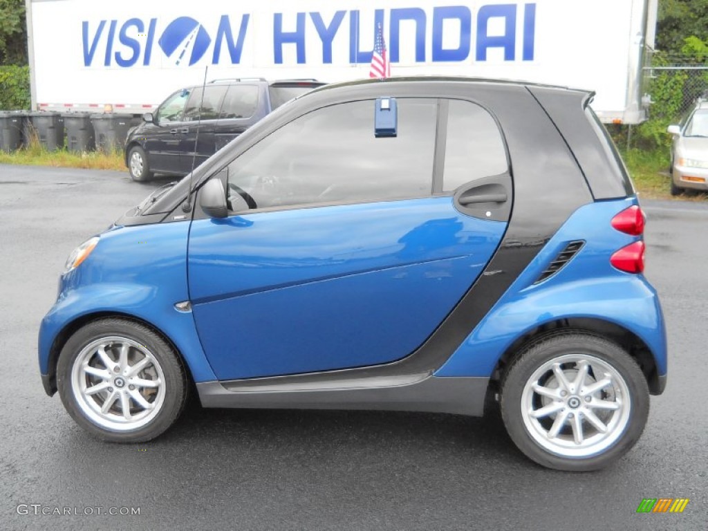2008 fortwo passion coupe - Blue Metallic / Grey photo #13