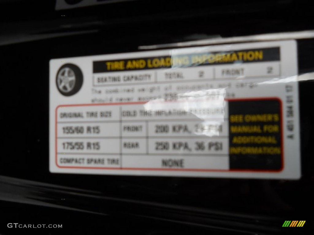 2008 fortwo passion coupe - Blue Metallic / Grey photo #25