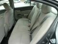 Gray 2012 Honda Civic LX Sedan Interior Color