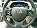 Gray Steering Wheel Photo for 2012 Honda Civic #54480353