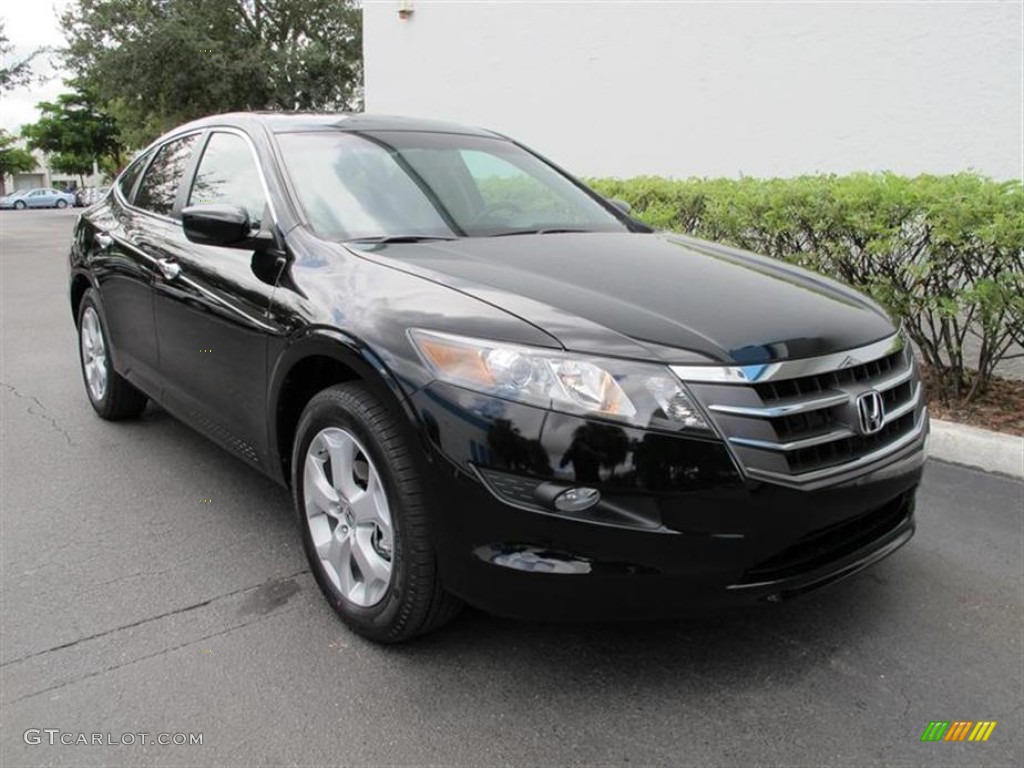 2012 Crystal Black Pearl Honda Accord Crosstour Ex L