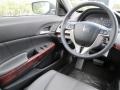 Black 2012 Honda Accord Crosstour EX-L Steering Wheel