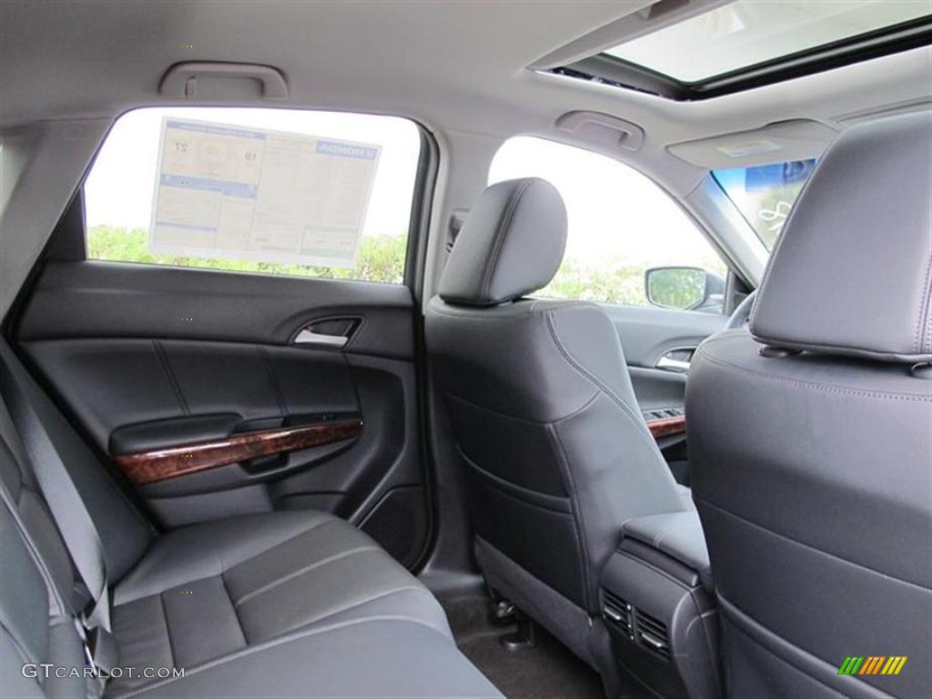 Black Interior 2012 Honda Accord Crosstour EX-L Photo #54480518