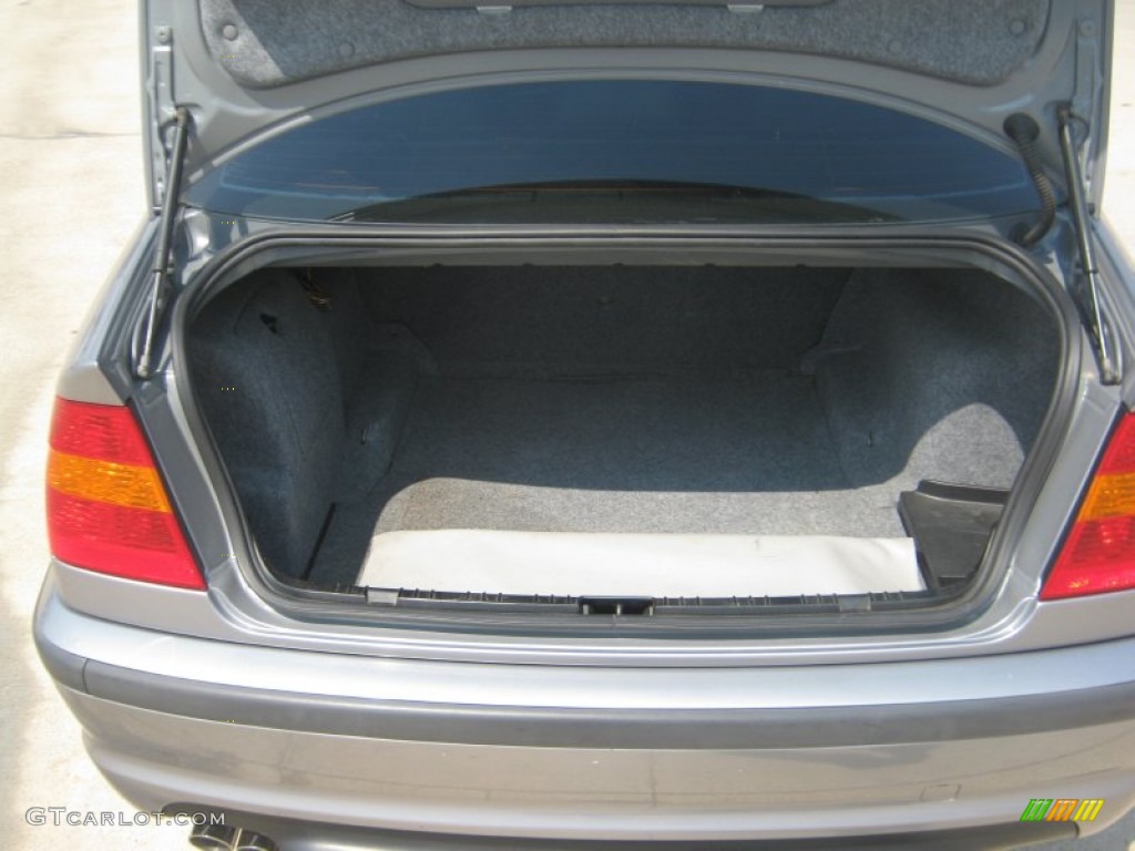 2004 3 Series 330i Sedan - Silver Grey Metallic / Black photo #20