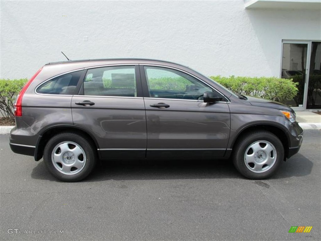 2011 CR-V LX - Urban Titanium Metallic / Ivory photo #2