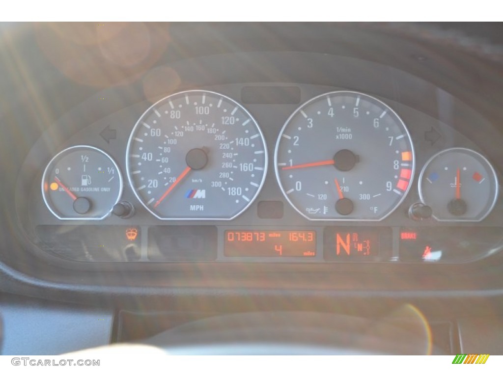 2004 BMW M3 Convertible Gauges Photo #54482318