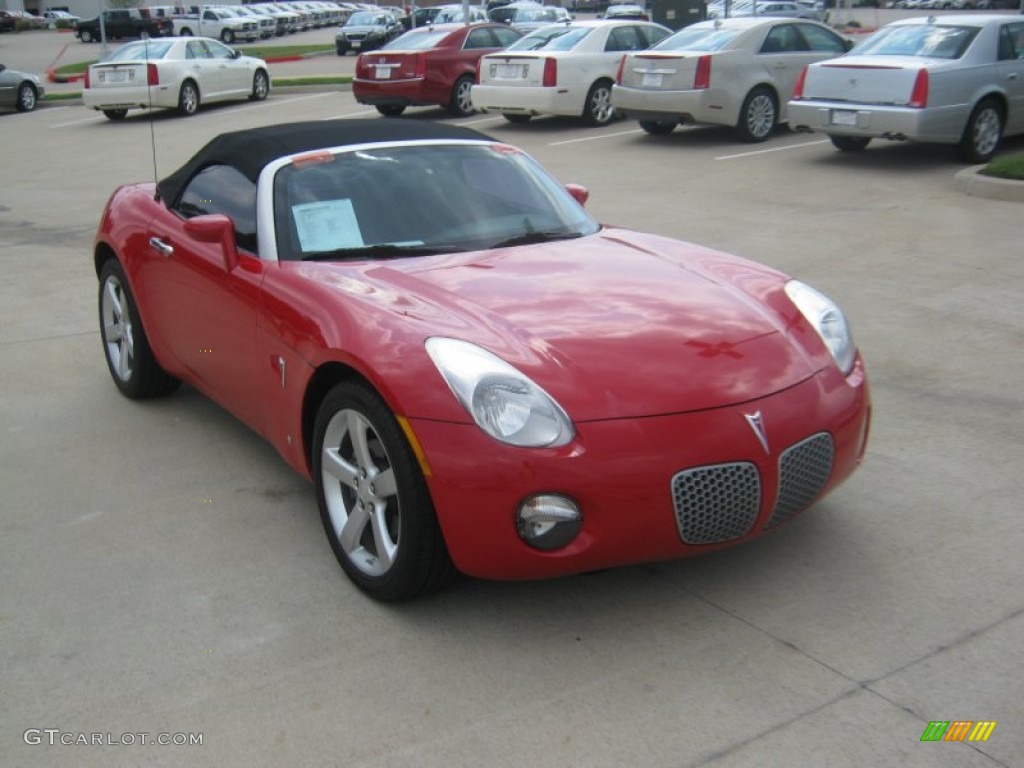 Aggressive Red 2008 Pontiac Solstice Roadster Exterior Photo #54482689