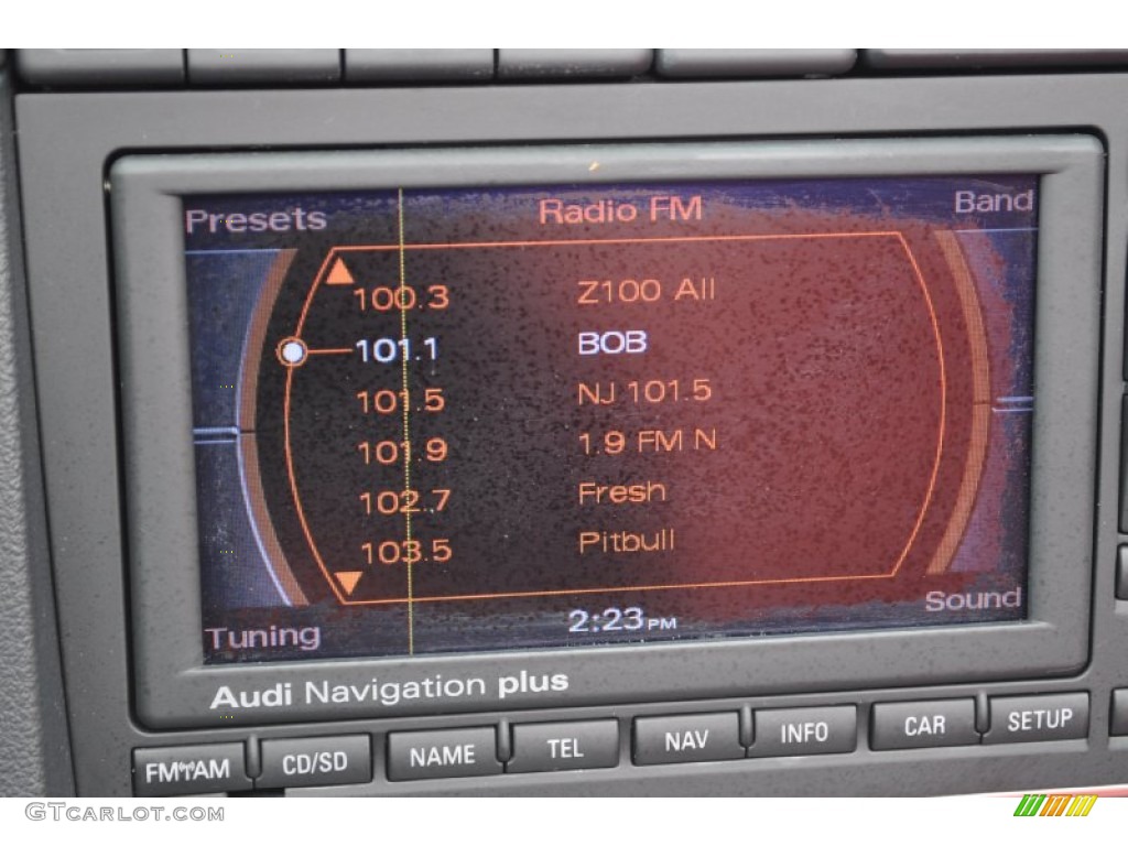 2008 Audi S4 4.2 quattro Cabriolet Audio System Photo #54482837