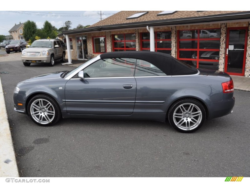 Dolphin Grey Metallic 2008 Audi S4 4.2 quattro Cabriolet Exterior Photo #54483029