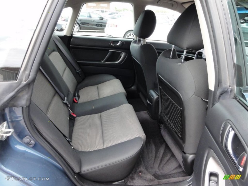 Charcoal Tweed Cloth Interior 2005 Subaru Legacy 2.5 GT Sedan Photo #54483728