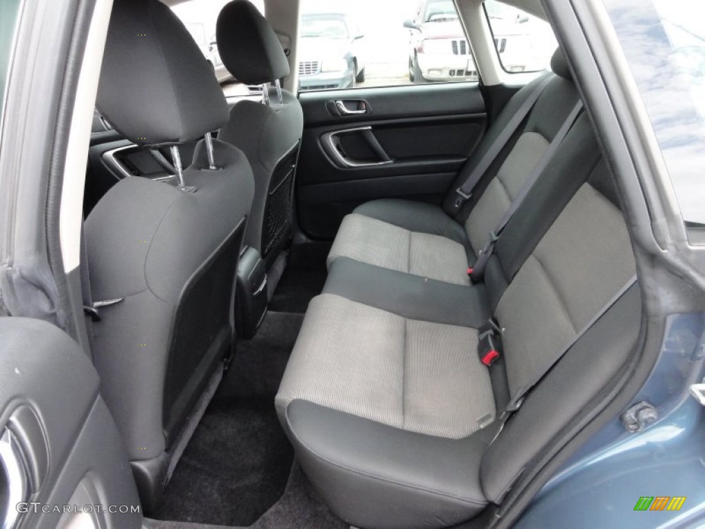 Charcoal Tweed Cloth Interior 2005 Subaru Legacy 2.5 GT Sedan Photo #54483746