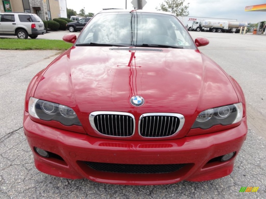 Imola Red 2002 BMW M3 Coupe Exterior Photo #54483994