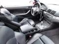 Black 2002 BMW M3 Coupe Interior Color