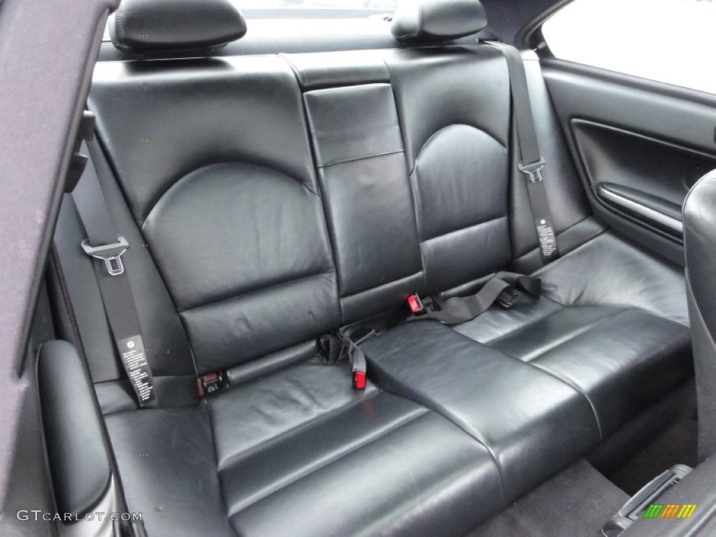 Black Interior 2002 BMW M3 Coupe Photo #54484160