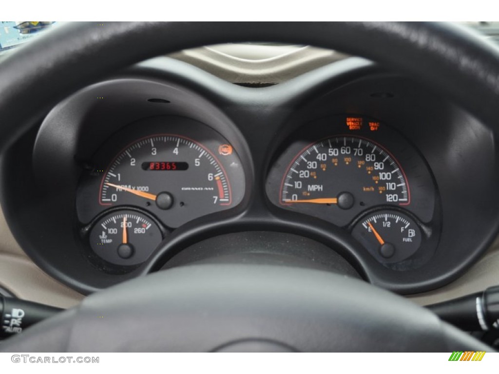 2002 Pontiac Grand Am SE Sedan Gauges Photo #54484316