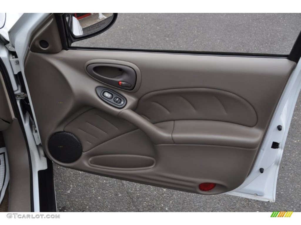 2002 Pontiac Grand Am SE Sedan Dark Taupe Door Panel Photo #54484409