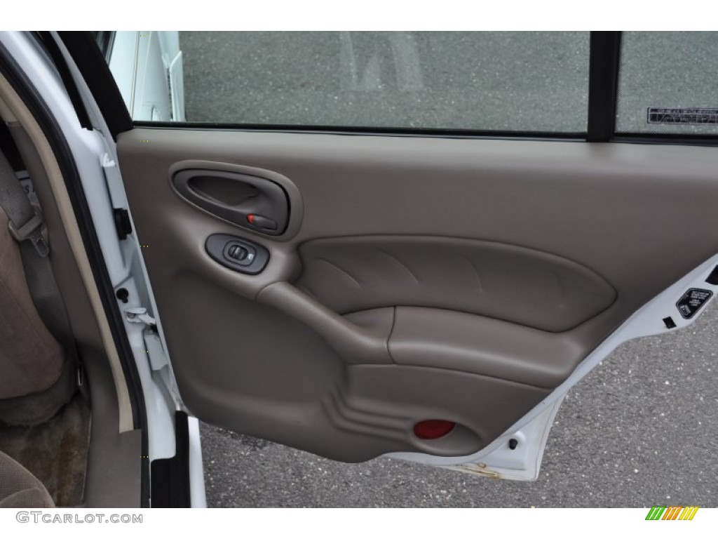 2002 Pontiac Grand Am SE Sedan Dark Taupe Door Panel Photo #54484415