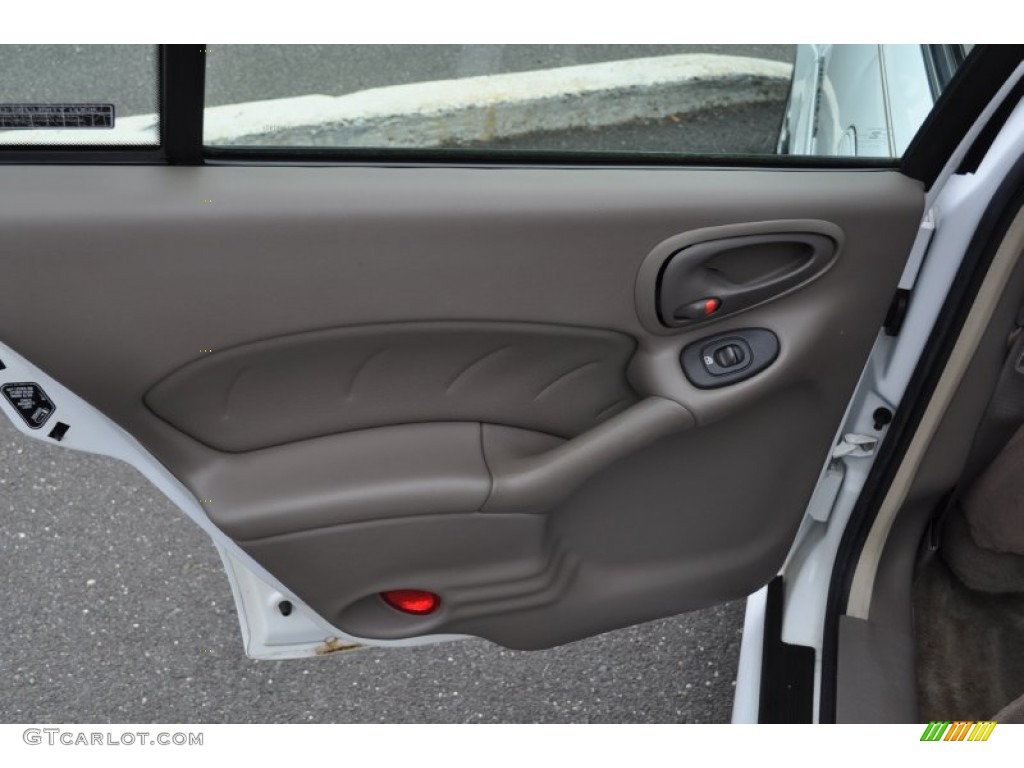 2002 Pontiac Grand Am SE Sedan Dark Taupe Door Panel Photo #54484421
