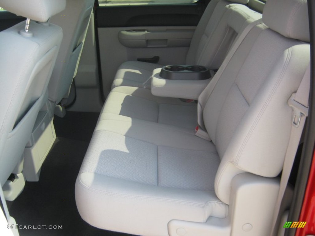 Light Titanium/Ebony Interior 2011 Chevrolet Silverado 1500 LT Crew Cab Photo #54484484