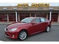 2009 Matador Red Mica Lexus IS 250 AWD  photo #1