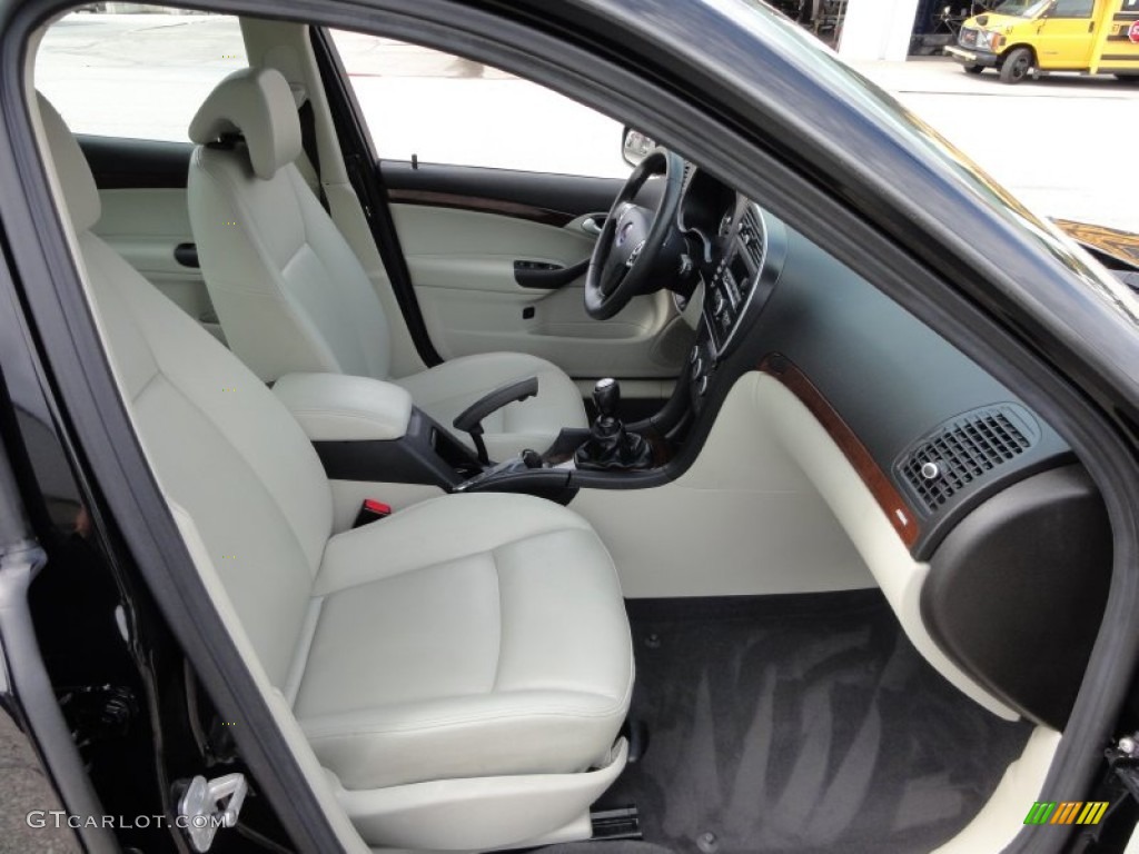 Parchment Interior 2007 Saab 9-3 2.0T Sport Sedan Photo #54485054