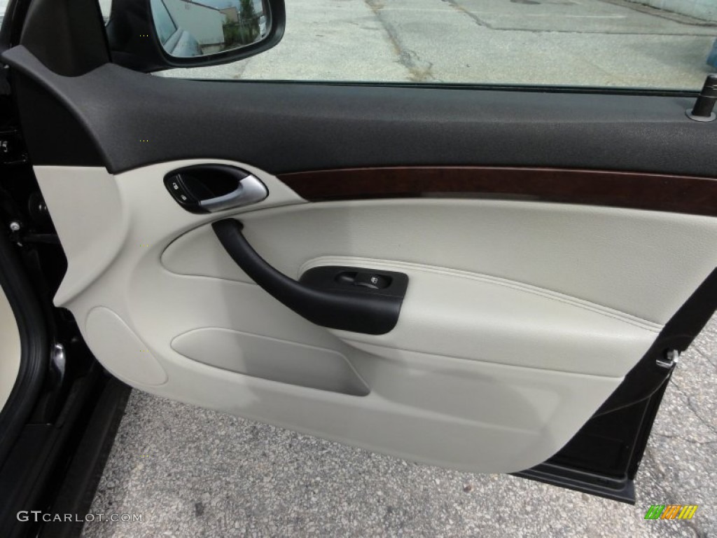 2007 Saab 9-3 2.0T Sport Sedan Parchment Door Panel Photo #54485093