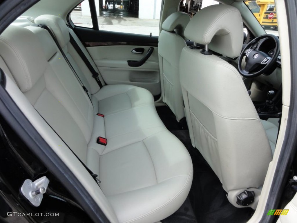 Parchment Interior 2007 Saab 9-3 2.0T Sport Sedan Photo #54485102