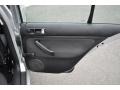 Black 2001 Volkswagen Jetta GL Sedan Door Panel