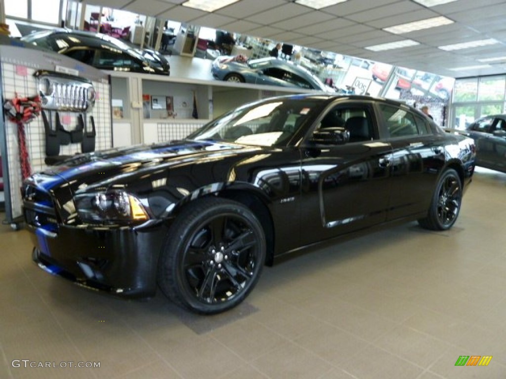 Pitch Black Dodge Charger