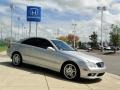 2004 Brilliant Silver Metallic Mercedes-Benz CLK 55 AMG Cabriolet  photo #3