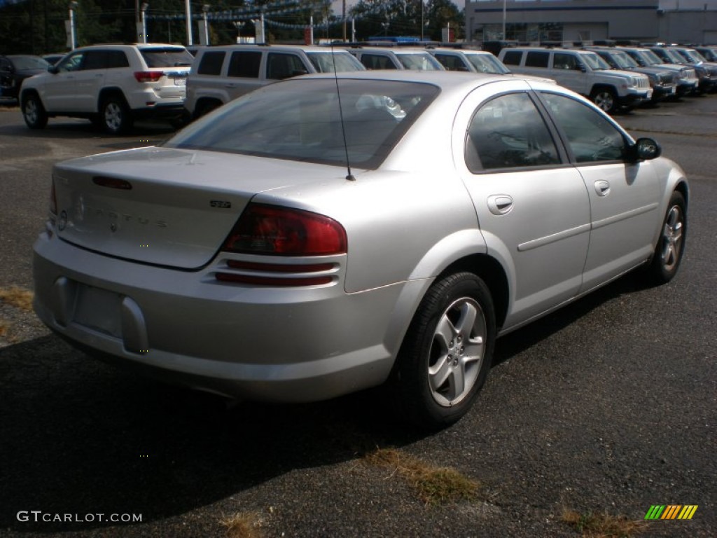 2002 Stratus SE Plus Sedan - Bright Silver Metallic / Dark Slate Gray photo #5