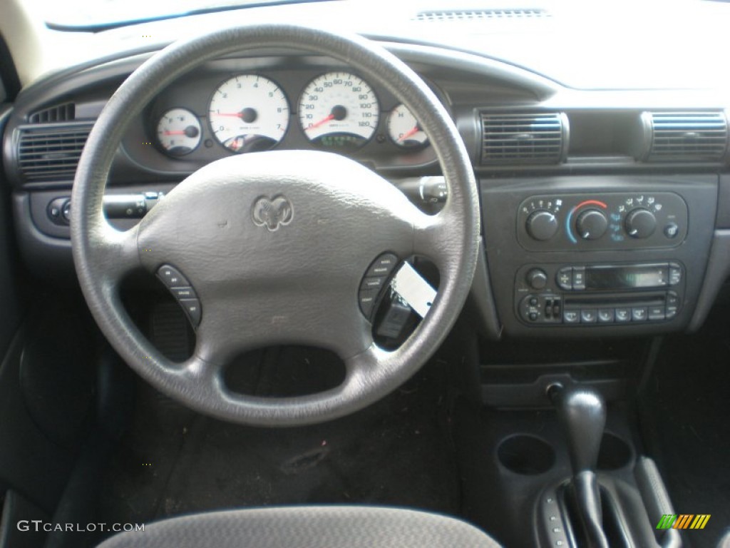 2002 Dodge Stratus SE Plus Sedan Dark Slate Gray Dashboard Photo #54487013
