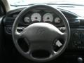 Dark Slate Gray 2002 Dodge Stratus SE Plus Sedan Steering Wheel