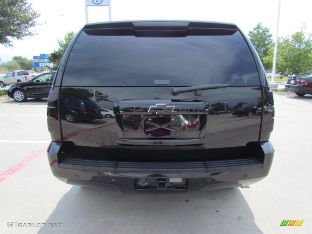 2007 Tahoe LTZ - Black / Light Cashmere/Ebony photo #4