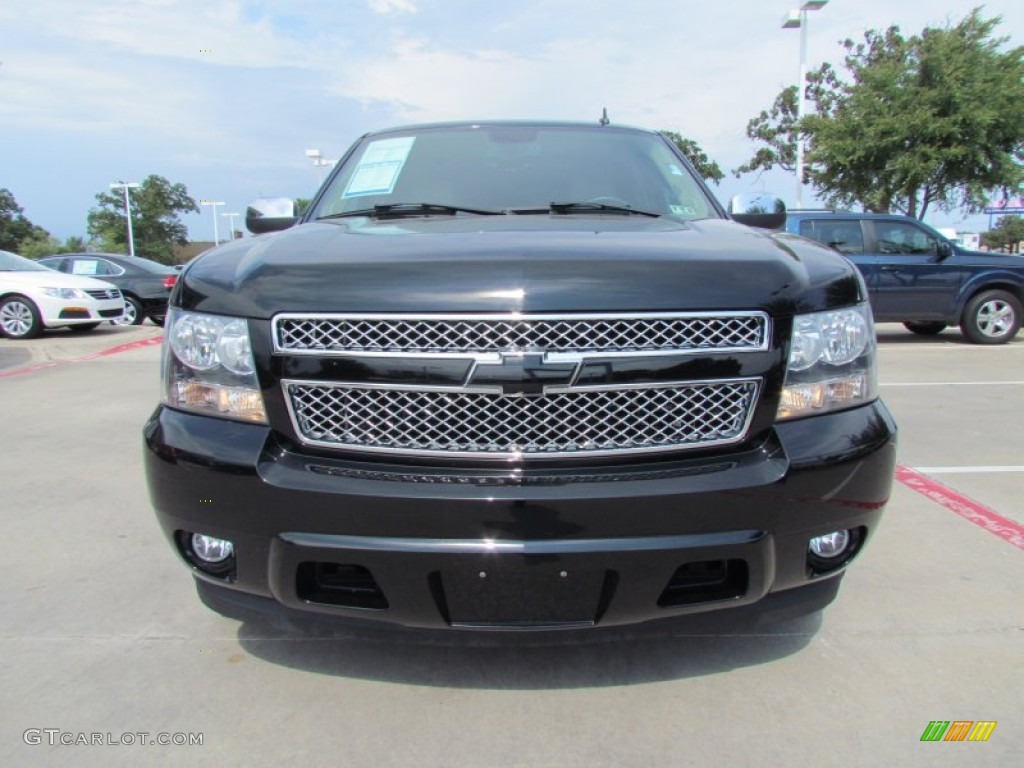 2007 Tahoe LTZ - Black / Light Cashmere/Ebony photo #8